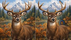 Brain Teaser Challenge Push Your Vision Skills by Spotting 3 Differences in the Deer Images Fast