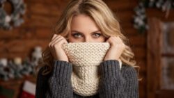 Knitted snoods are the on-trend accessory to make yourself this winter – from chunky knits to vintage styles