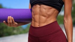 ‘This dead bug variation engages your upper abs and builds core stability and endurance,’ says a personal trainer, and believe us when we say it’ll torch your core